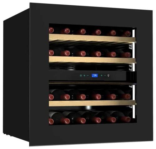 BRGWAJC83A2 - winiarka czarna do zabudowy w słupek